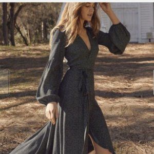 Christy Dawn Bergen Dress Black Dot XS NWT